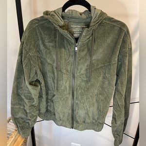 American Eagle green corduroy jacket